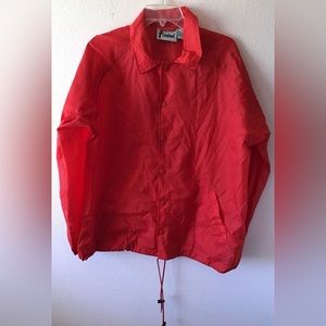 Vintage red cardinal jacket size large